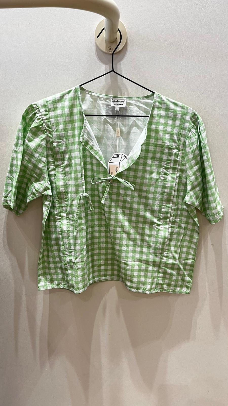 Blouse Allaitante Se tenir à carreau - S
