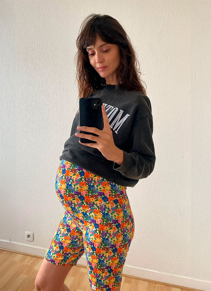 Flow'her Pregnancy Biker Shorts