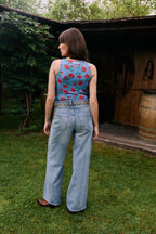 Blue Roses Bodysuit