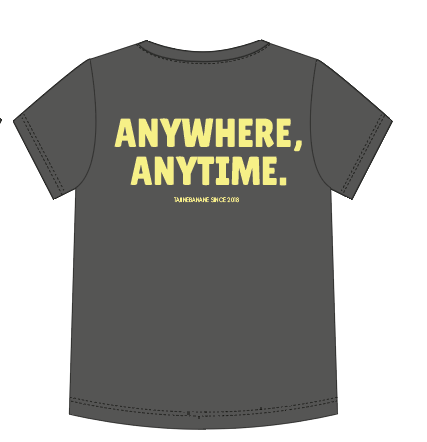 T-shirt Allaitant Anywhere, Anytime.