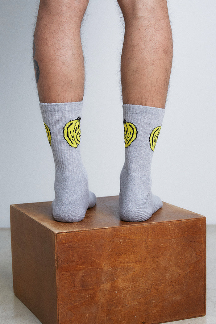 Grey Bananas Socks