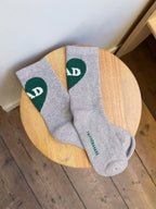 Gray DAD Socks