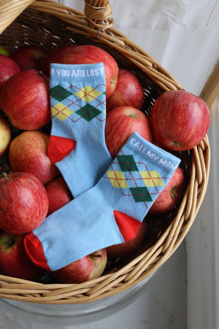 Call My Mom Kids Socks 