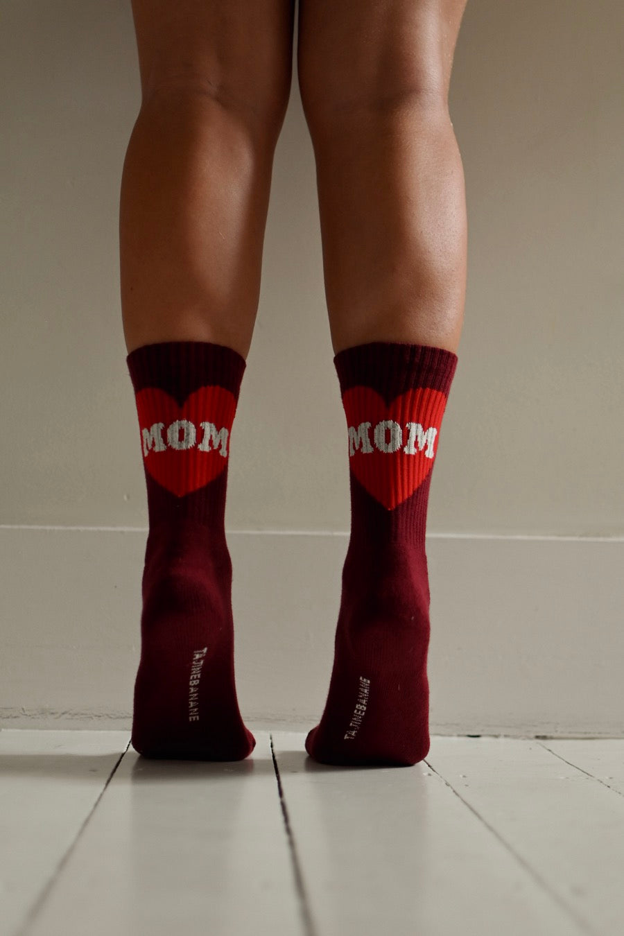 Bordeaux MOM Socks
