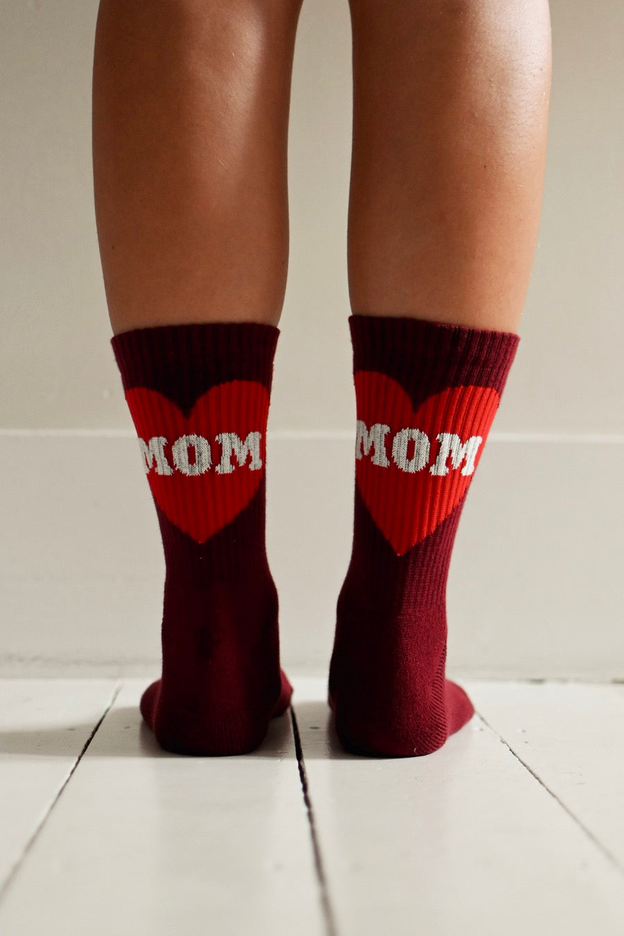 Bordeaux MOM Socks