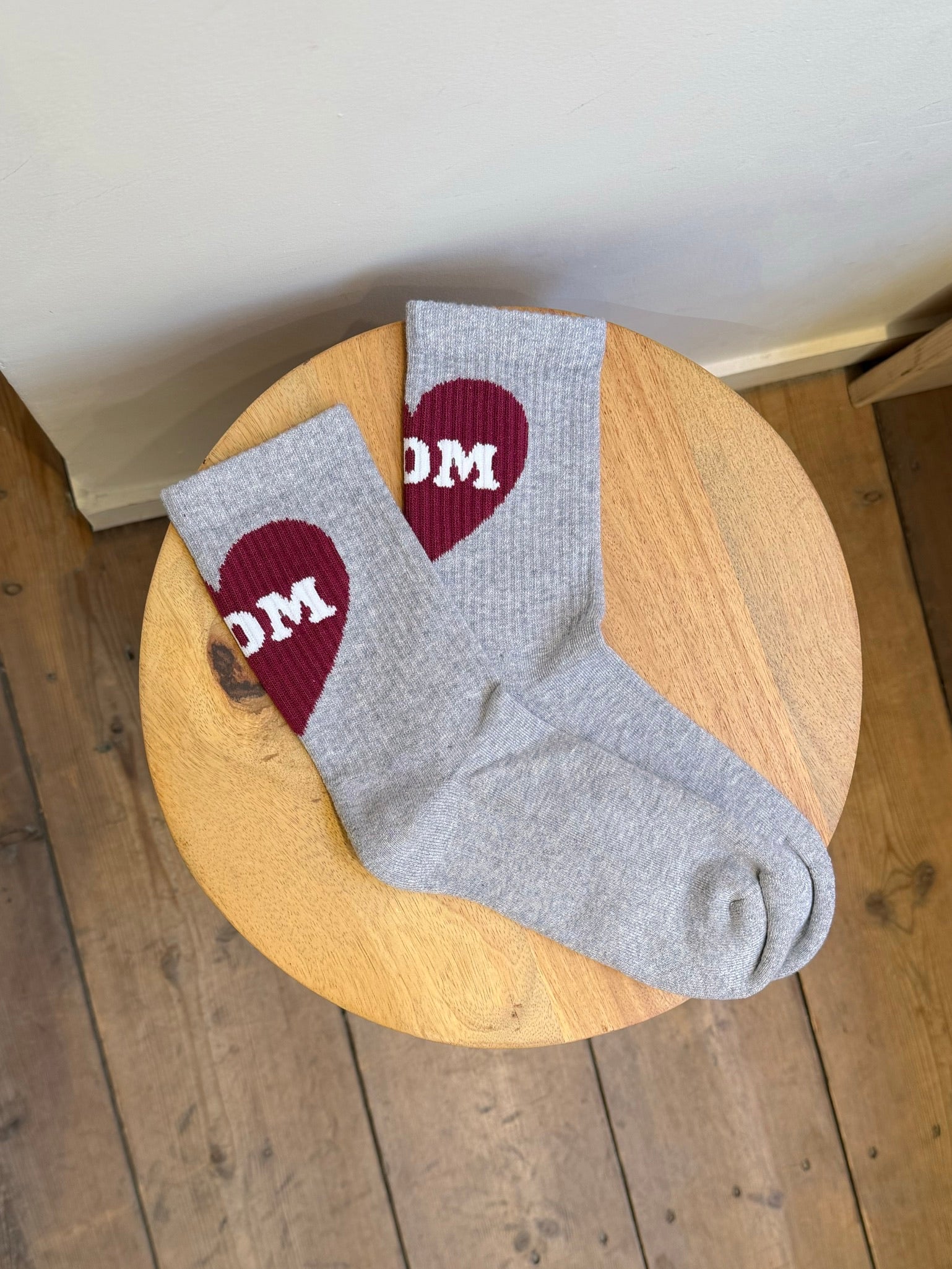 Grey MOM Socks