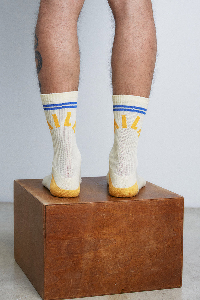 Yellow MILK Socks 