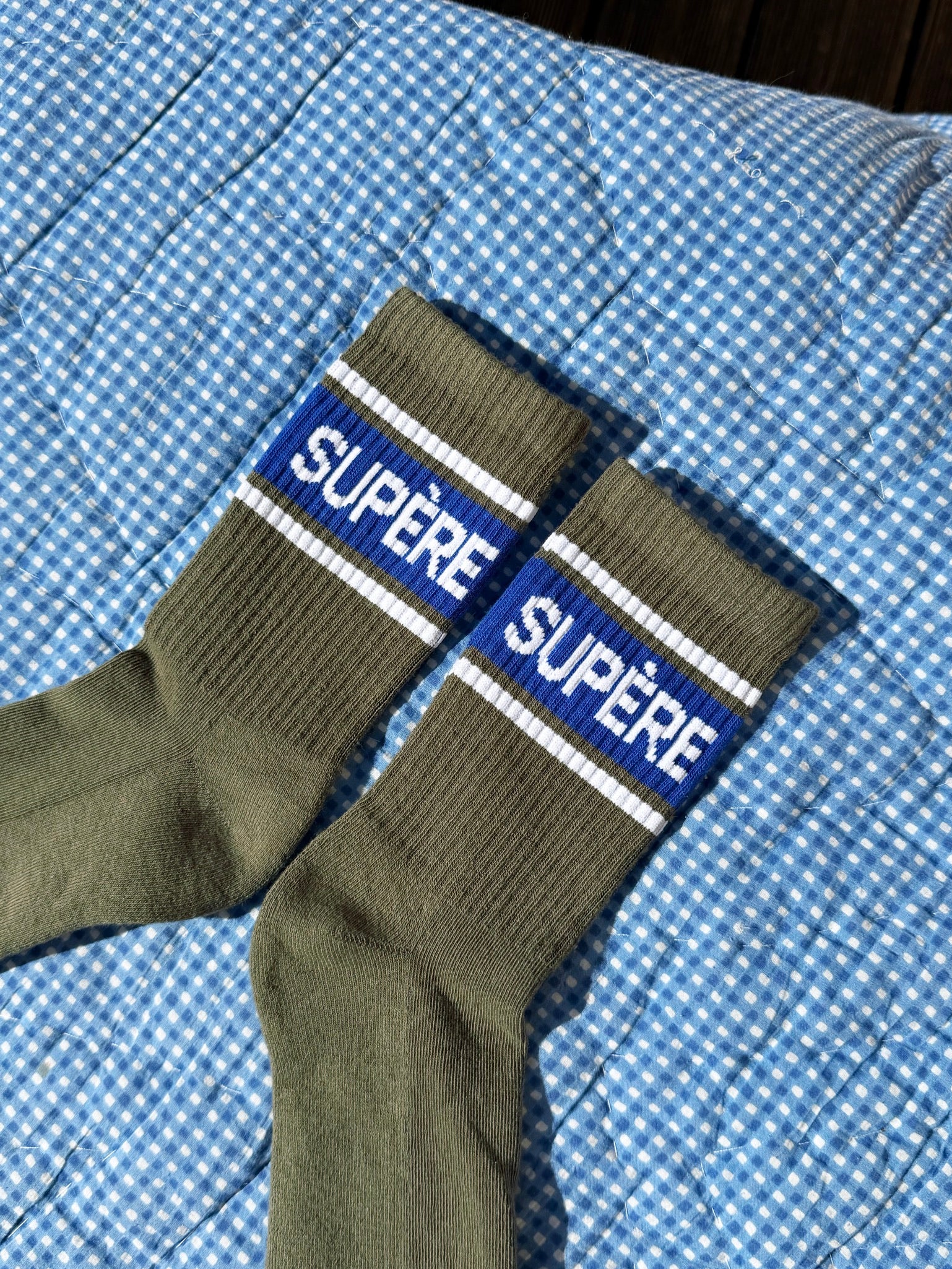 Green SUPERE Socks