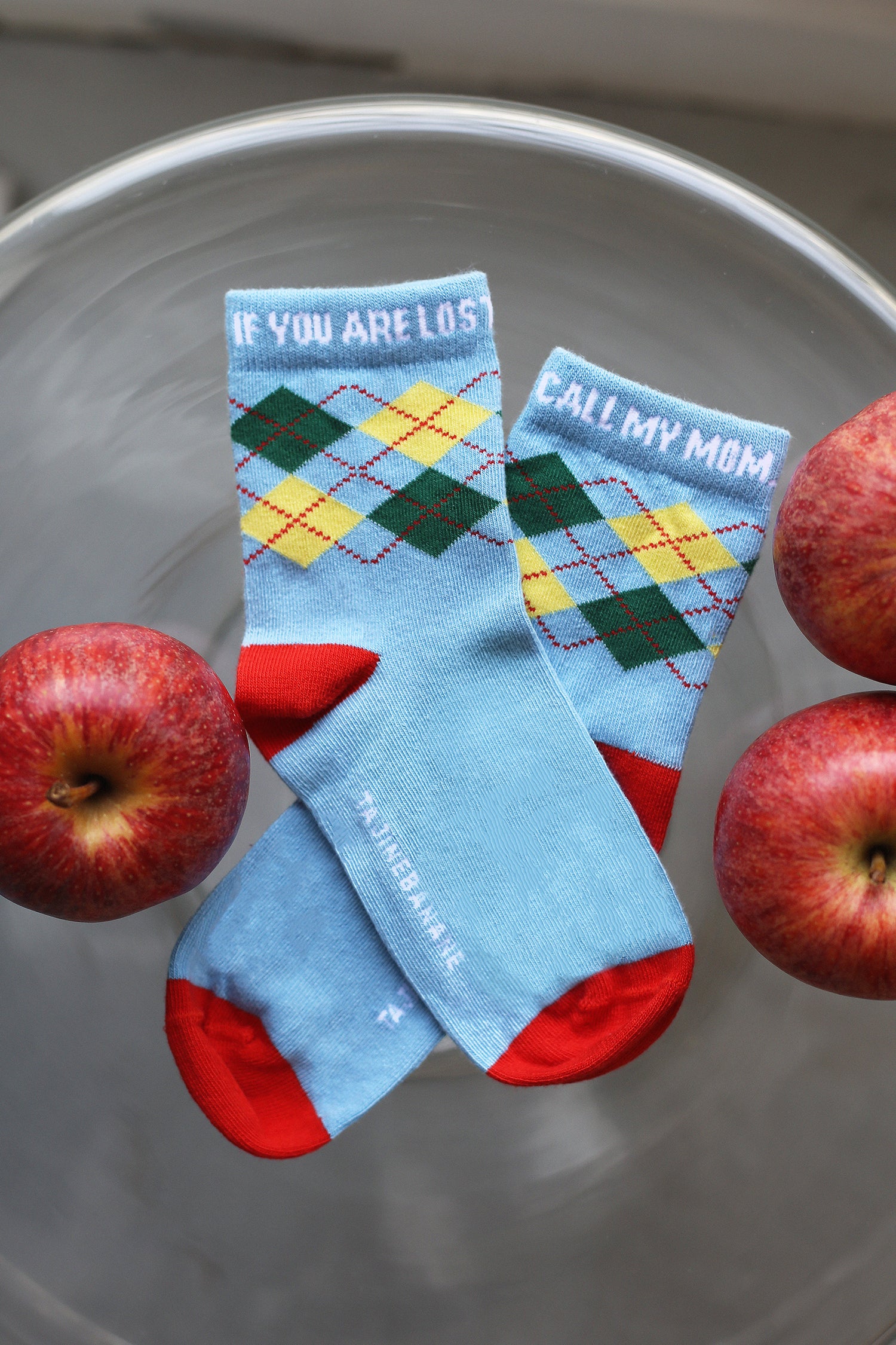 Call My Mom Kids Socks 