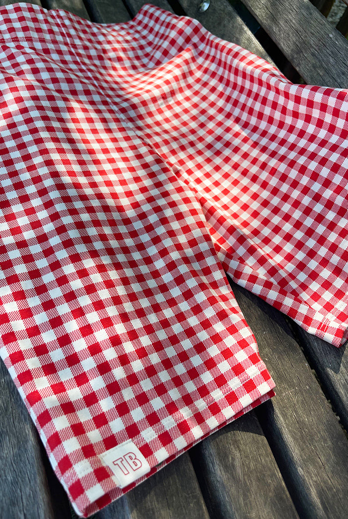 Se tenir à carreau Biker Shorts