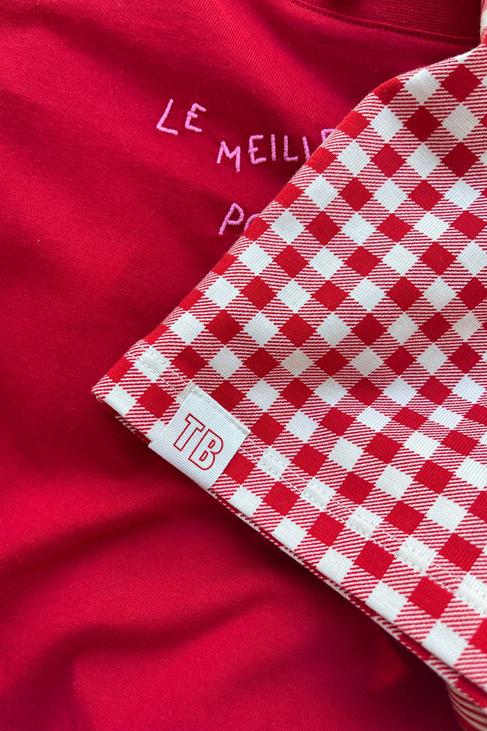 Se tenir à carreau Biker Shorts