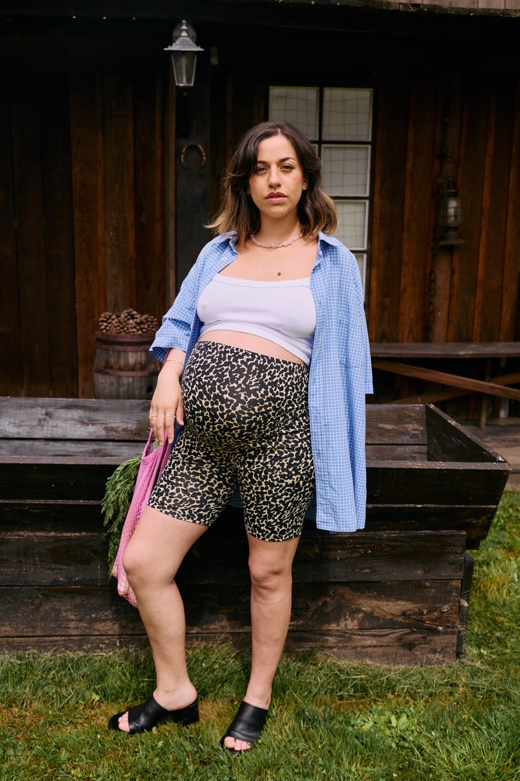 Leo Pregnancy Biker Shorts