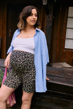 Leo Pregnancy Biker Shorts