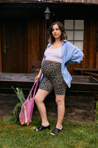 Leo Pregnancy Biker Shorts