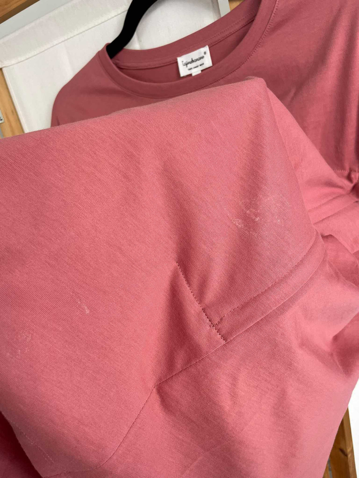 T-shirt Allaitant La P'allaite - Vintage Rose - M