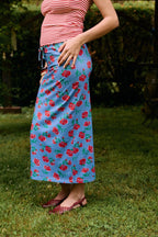 Blue Rose Skirt