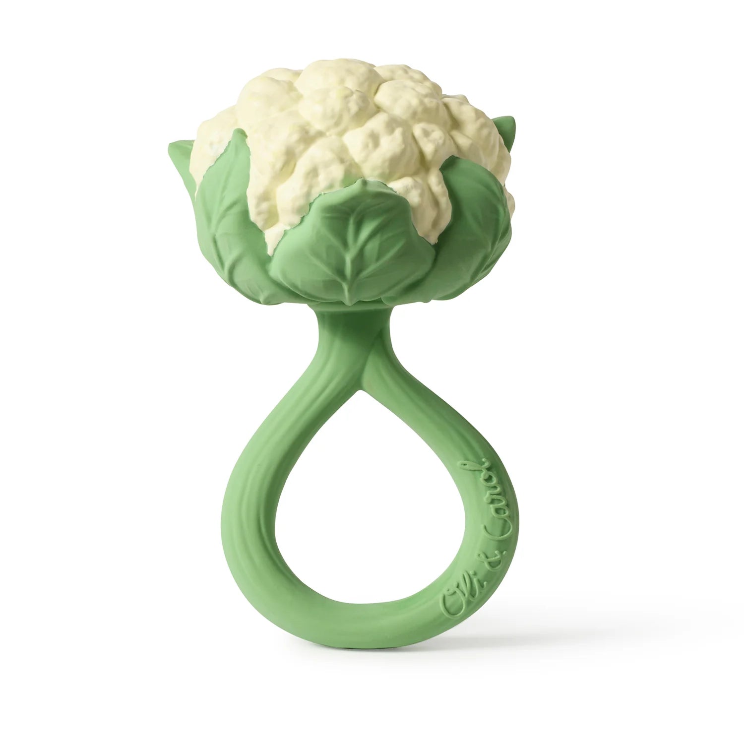 Oli and Carol - Cauliflower Rattle Toy