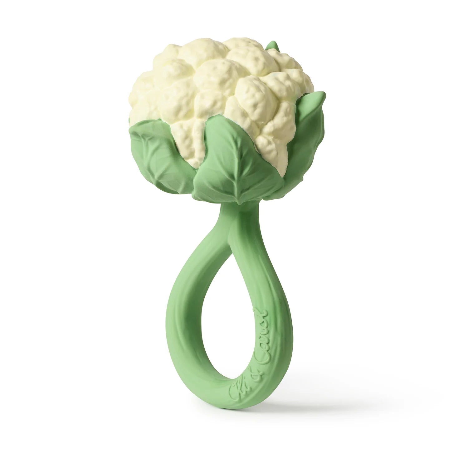 Oli and Carol - Cauliflower Rattle Toy
