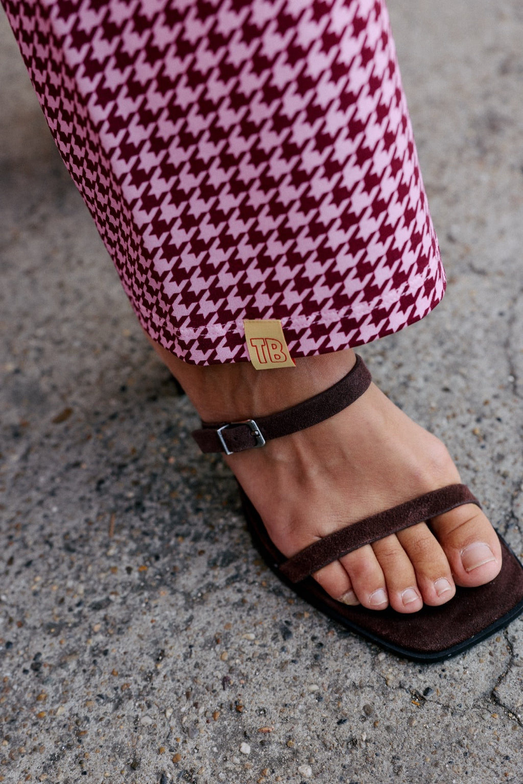 Maternity Check Trousers