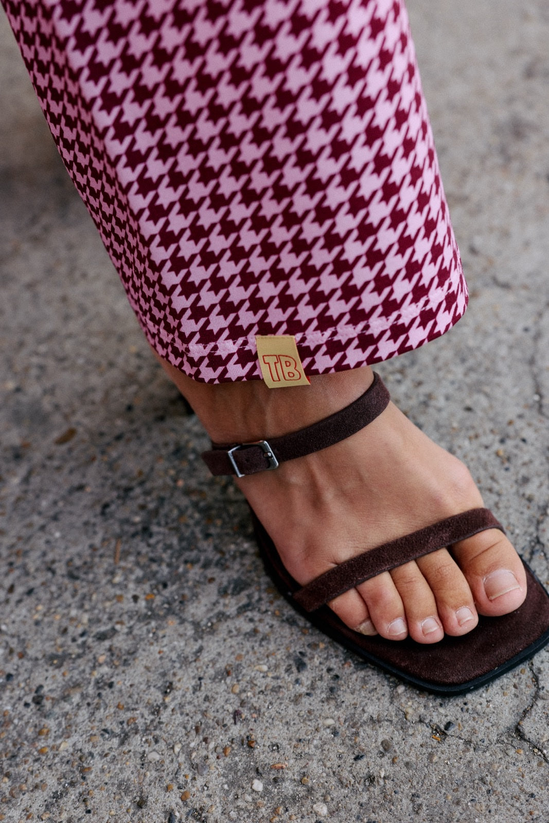 Maternity Check Trousers