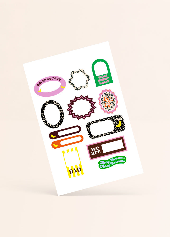 Lait it snow Gift Labels