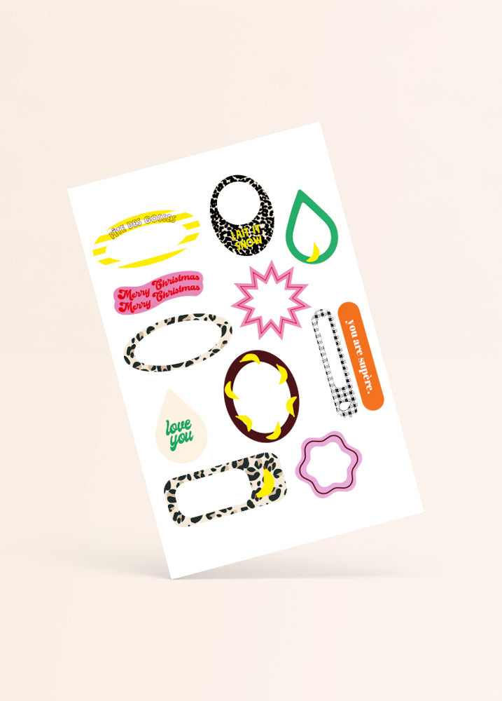 Lait it snow Gift Labels