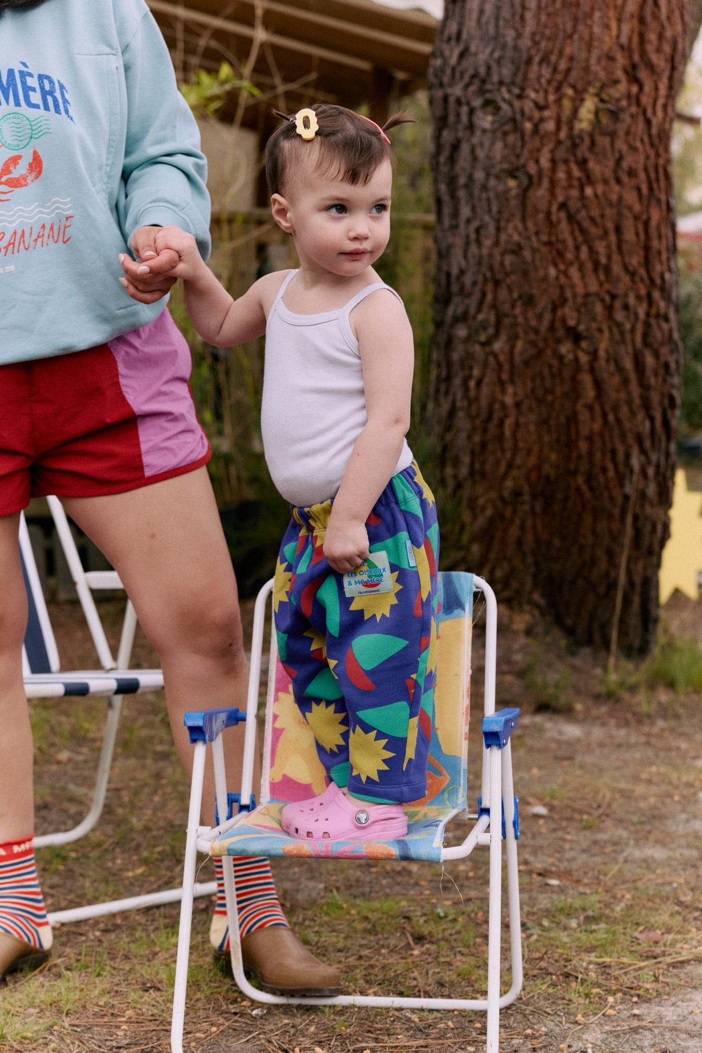 Le ciel les oiseaux et ma mère Kids Pants 
