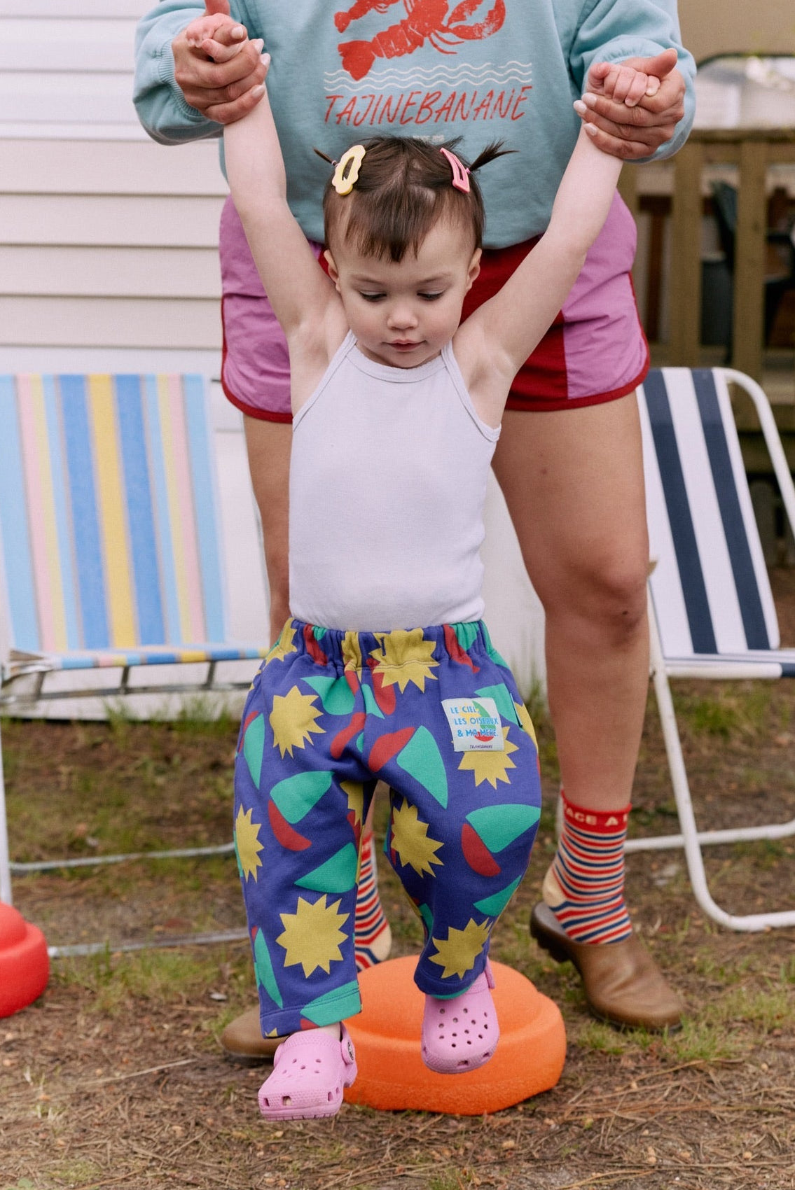 Le ciel les oiseaux et ma mère Kids Pants 