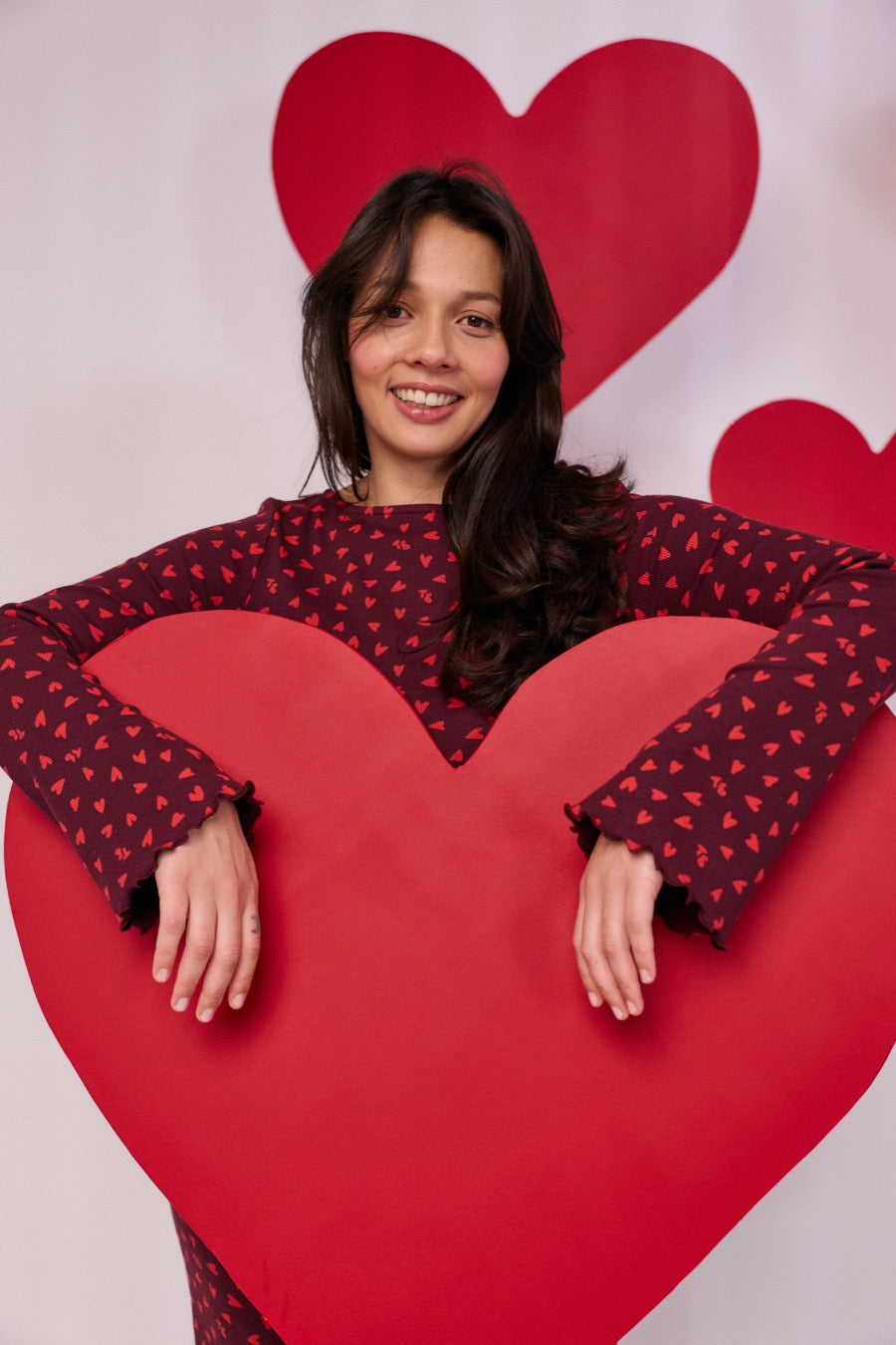 fr:Jeanne mesure 1m66 et porte une taille M, en:Jeanne is 1m6 and wears a size M, de:Jeanne ist 1m66 und trägt Größe M