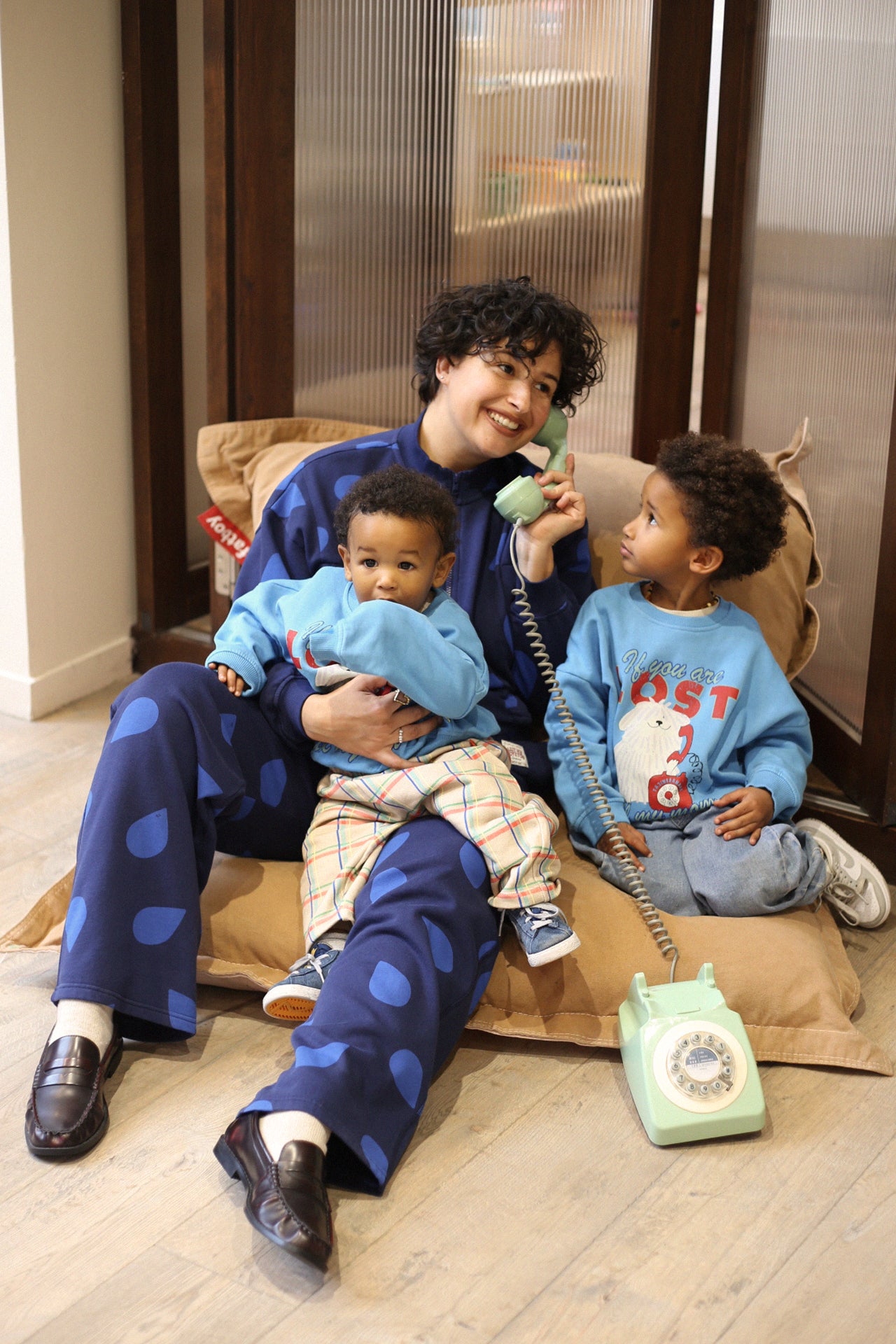 Call My Mom Kids Sweatshirt 