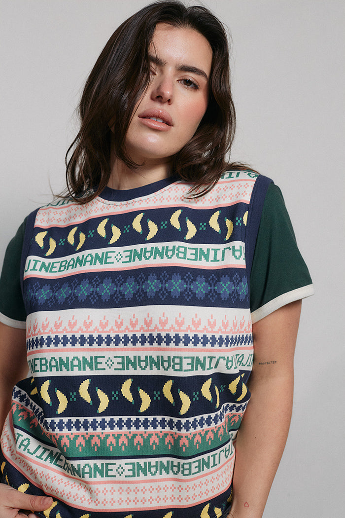 The Little Lait it Snow Sweater Vest