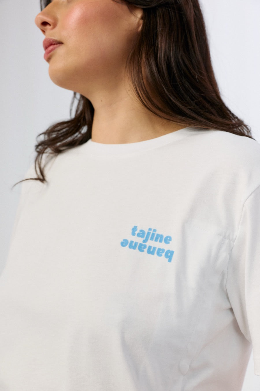 La p'allaite White Breastfeeding T-shirt