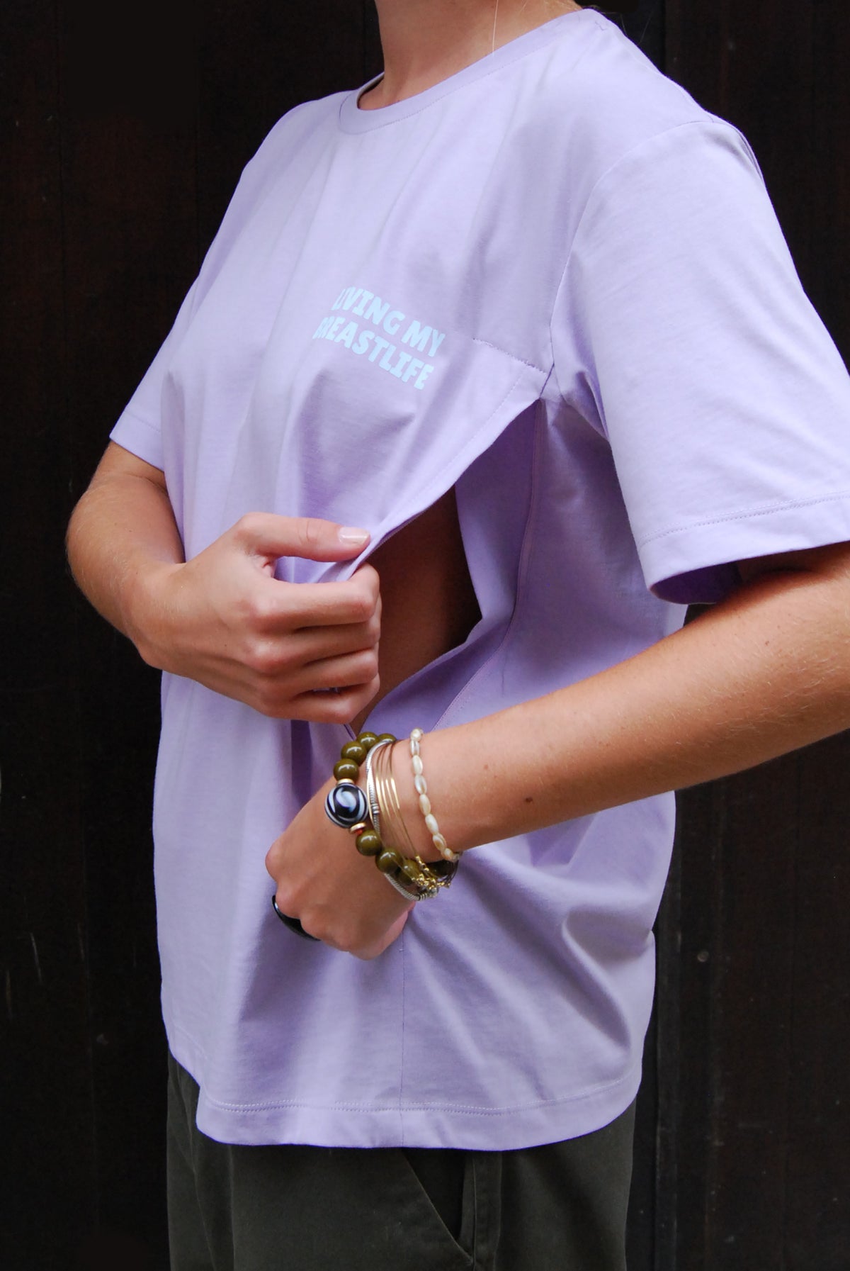 Anywhere, Anytime Breastfeeding T-shirt 