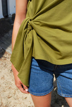 Tie Waist Breastfeeding T-shirt