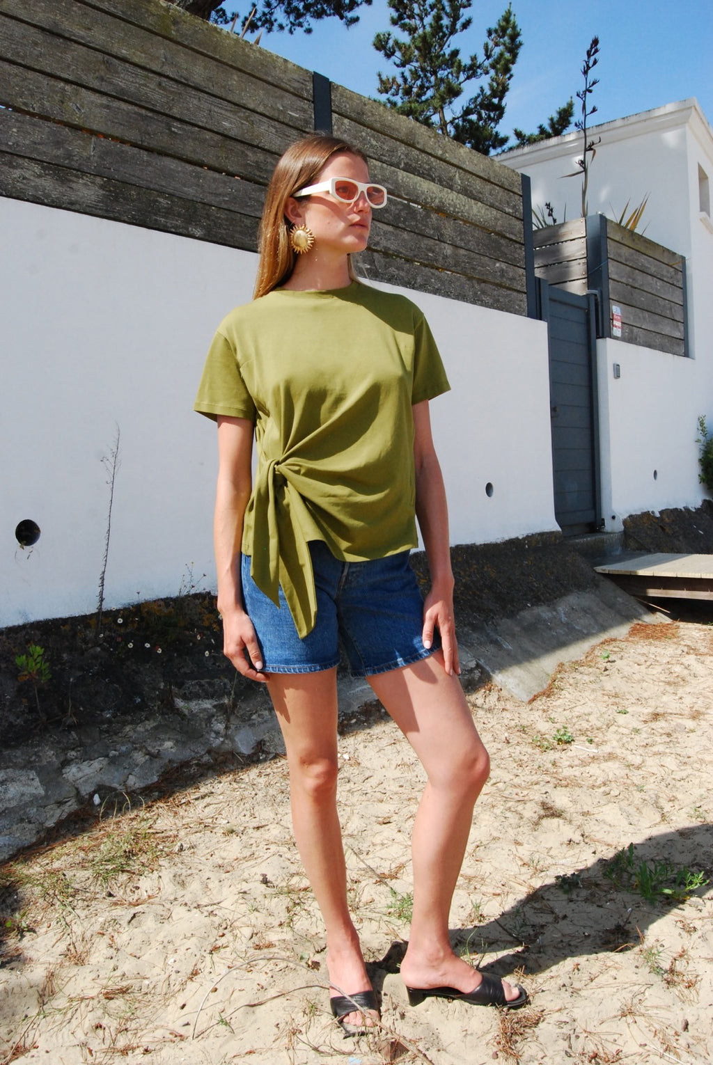 Tie Waist Breastfeeding T-shirt