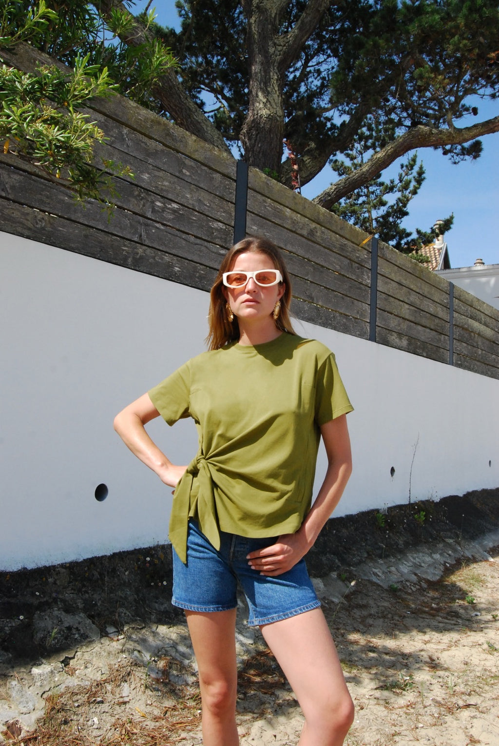 Tie Waist Breastfeeding T-shirt