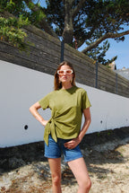 Tie Waist Breastfeeding T-shirt