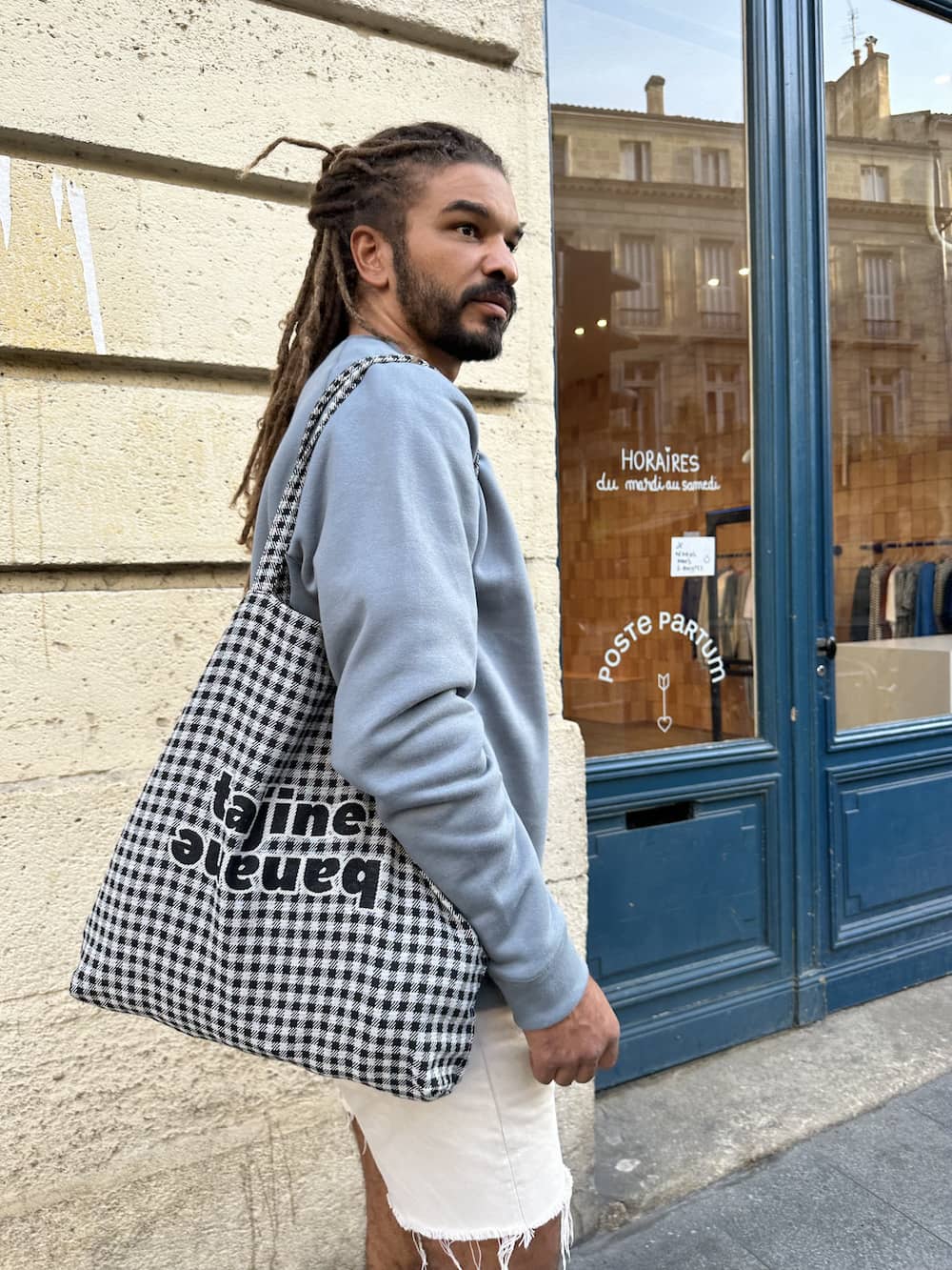 Su-Père Sweatshirt (Slate Blue)