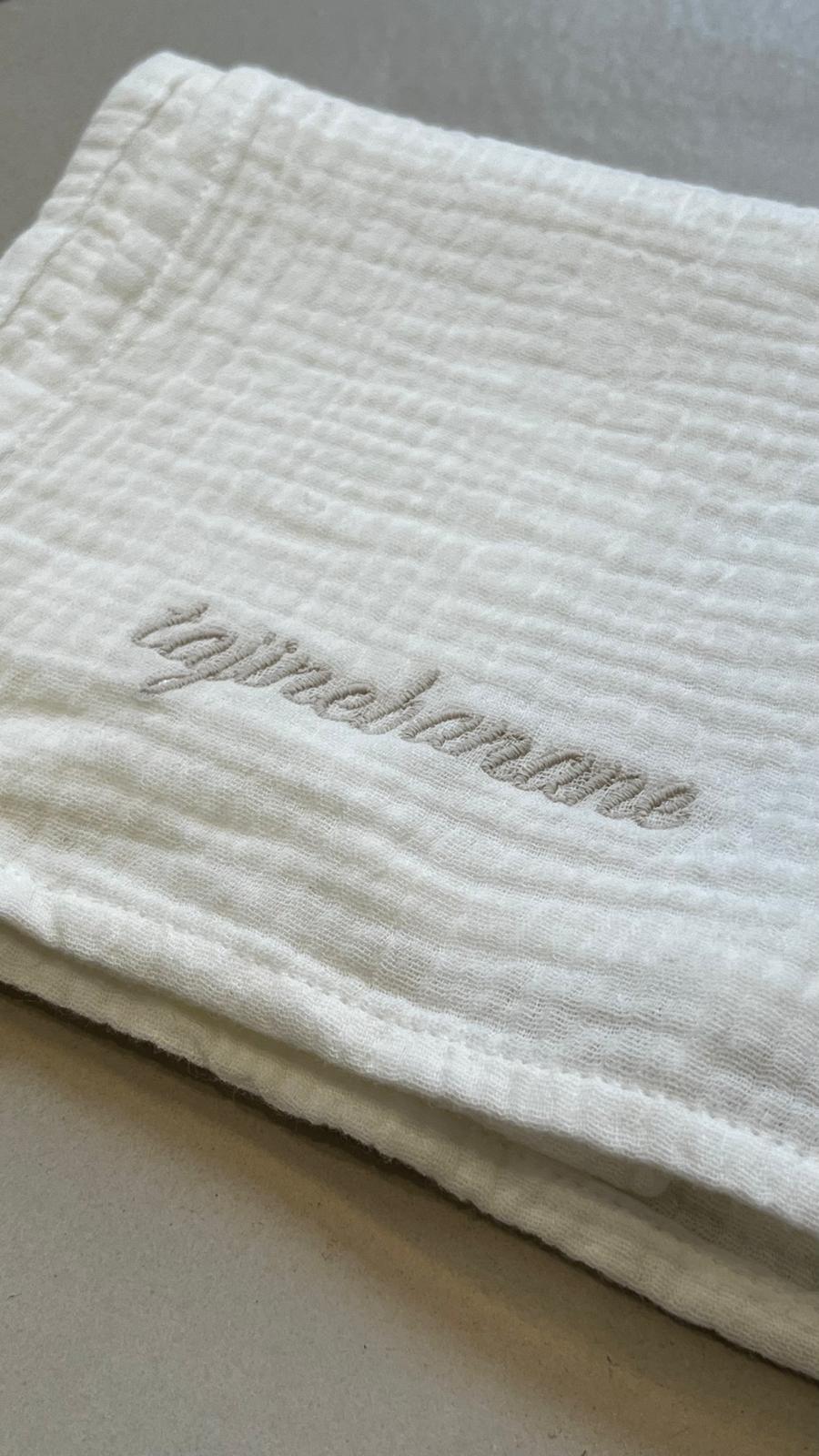 Lange écru - Broderie Tajinebanane