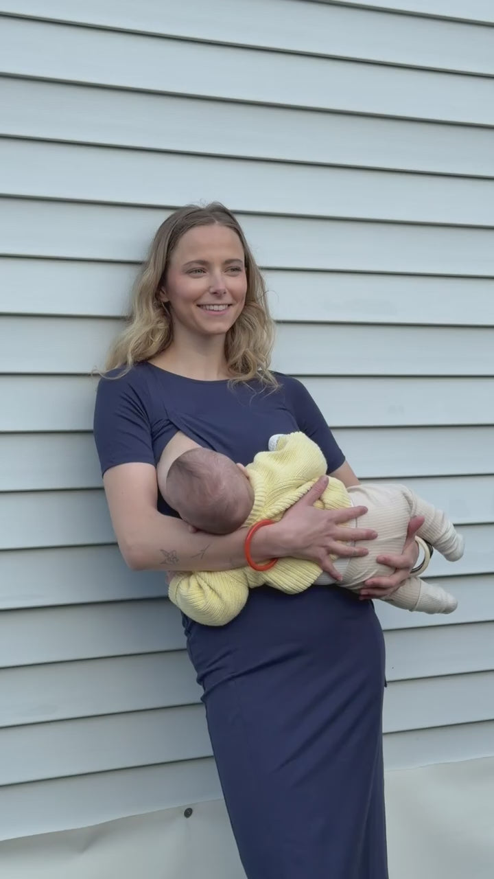 Océan Breastfeeding Dress