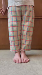 Se tenir à carreau Kids pants