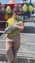 Tie Waist Breastfeeding T-shirt