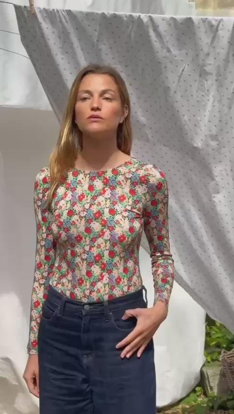 Les Fleurs Bodysuit