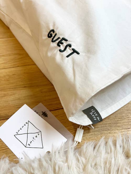 Embroidered Pillowcase
