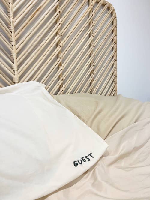 Embroidered Pillowcase